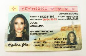 New Mexico Driver License - New Mexico Scannable IDS